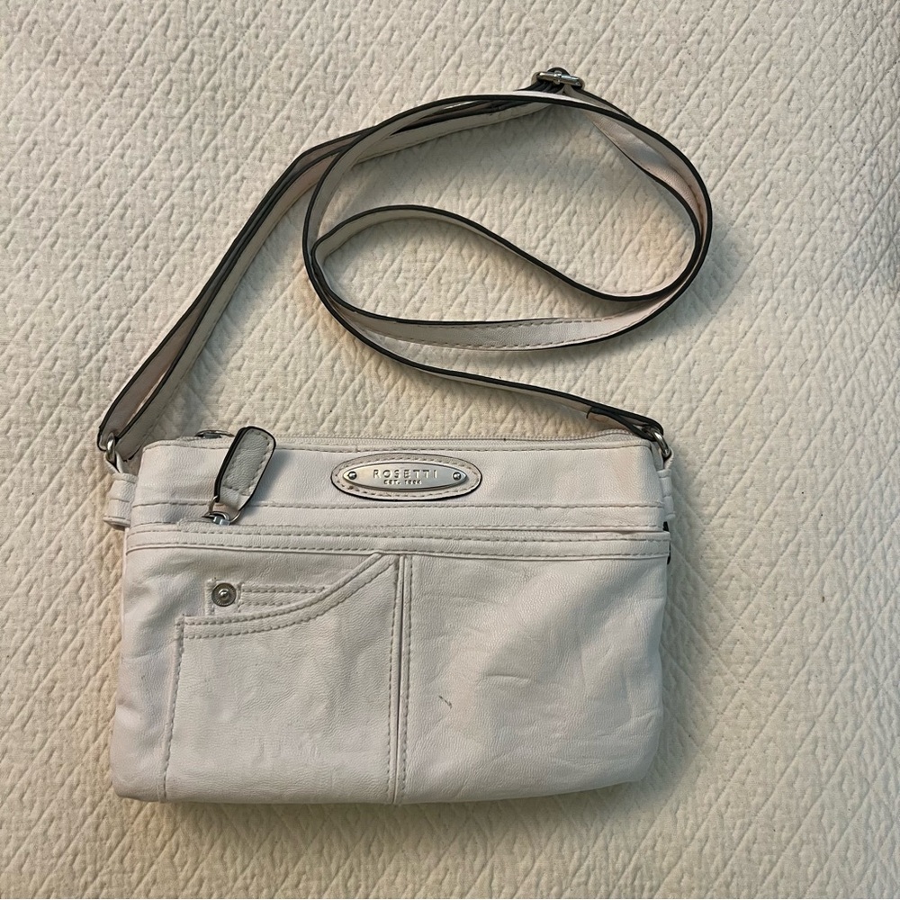 ROSETTI Faux Leather Crossbody Shoulder Bag AS IS